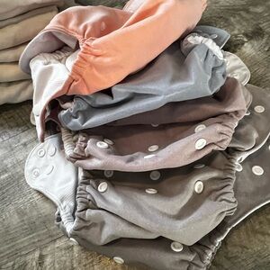 Chic Pastel Diaper Covers Set